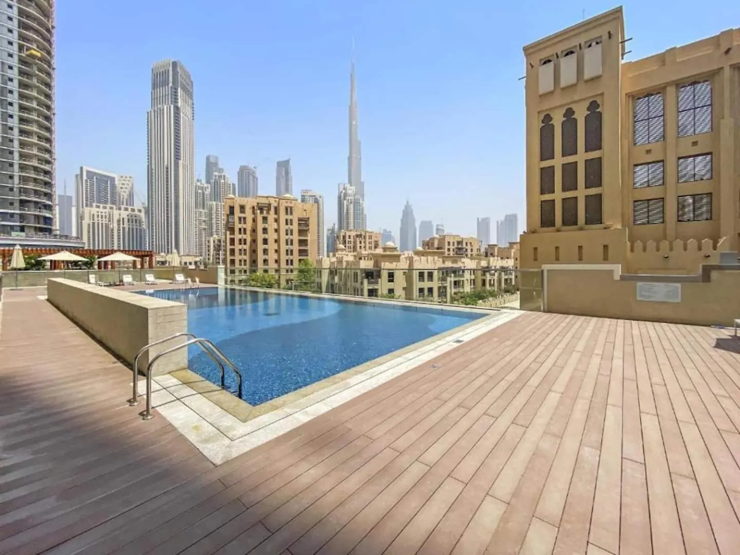 Lavish Saafe House With Full Burj Khalifa View From All Rooms - Amazing Balcony Setup - Infinity Pool - Near Dubai Mall Downtown 0*,