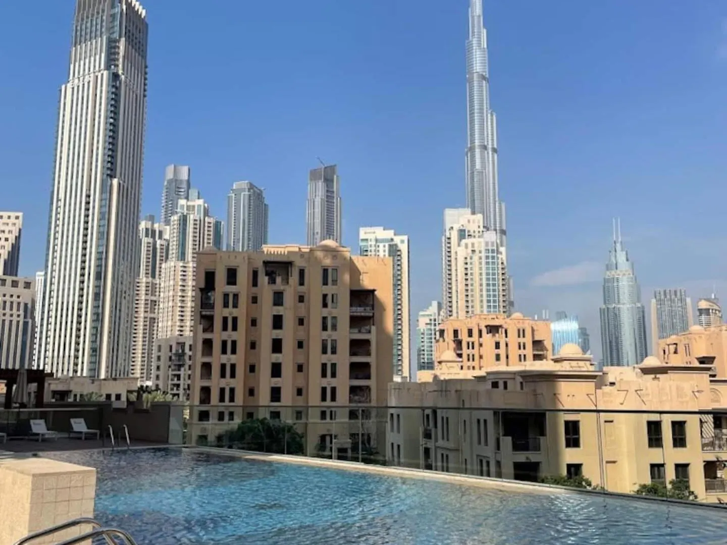 Apartment Lavish Saafe House With Full Burj Khalifa View From All Rooms - Amazing Balcony Setup - Infinity Pool - Near Dubai Mall Downtown United Arab Emirates